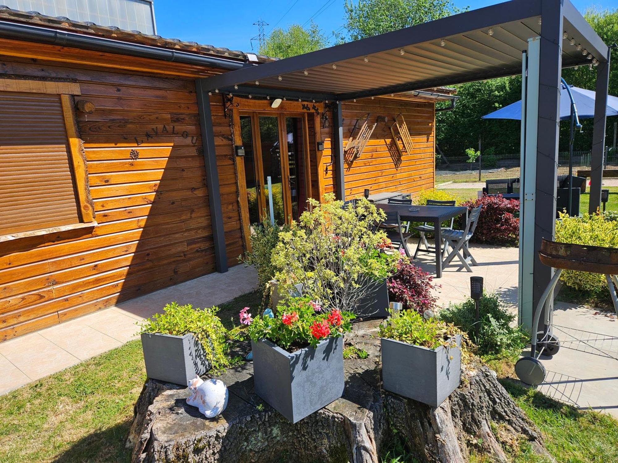 Chez Lavalou Gite 4* Chaleureux En Bois Lannemezan Esterno foto